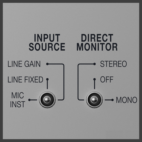 SC110 Input Source and Monitor